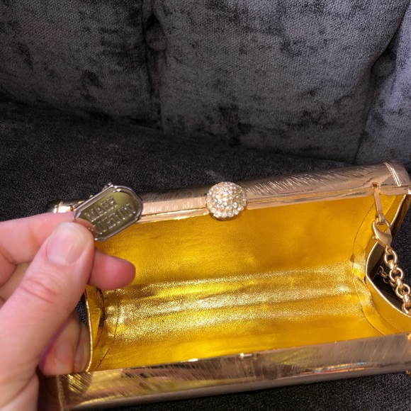 Mary Norton Gold Clutch